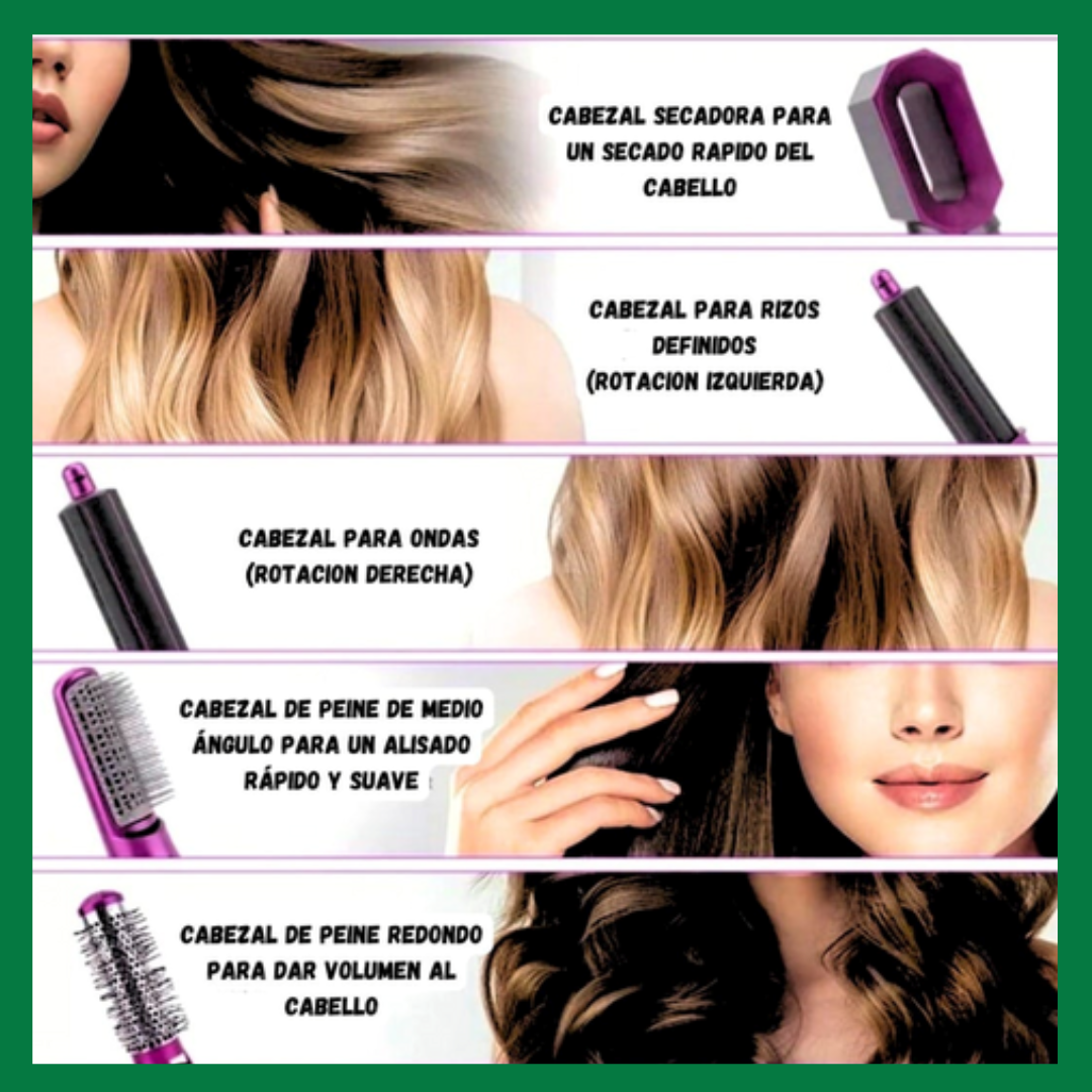 Cepillo Multifuncional 5 en 1 PRO