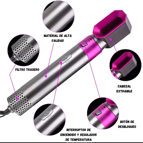 Image of Cepillo Multifuncional 5 en 1 PRO