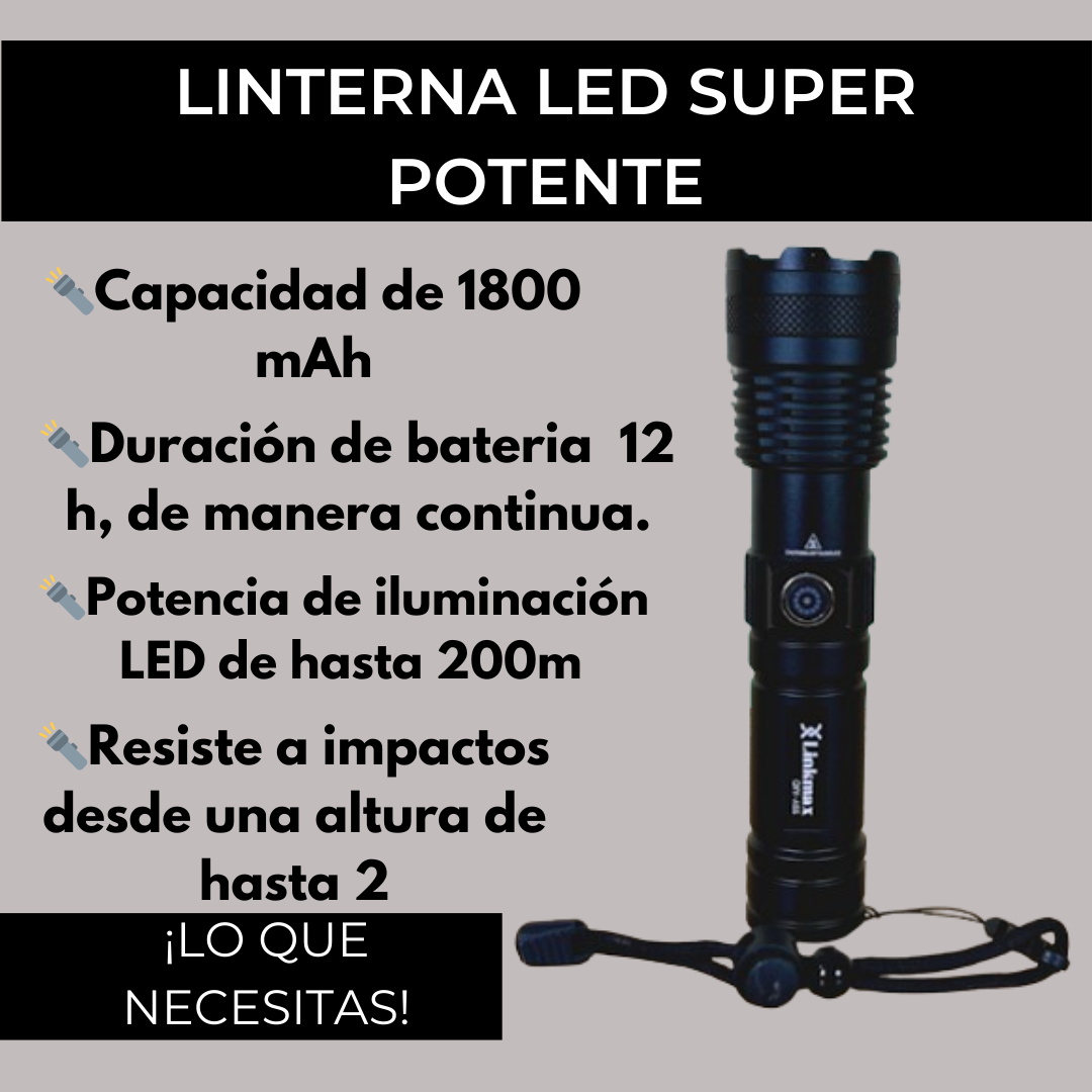 LINTERNA LED ULTRA PRO
