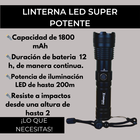 Image of LINTERNA LED ULTRA PRO