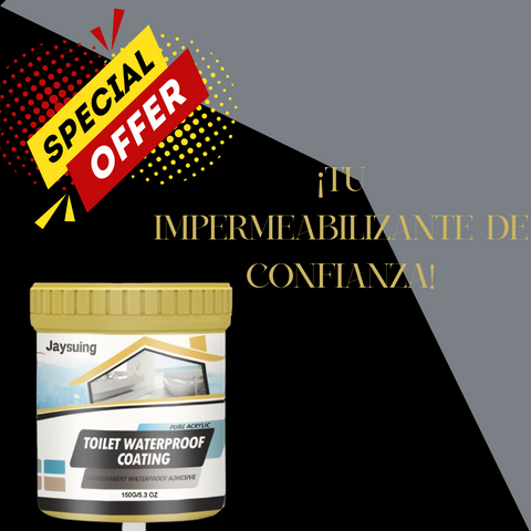 Image of Pegamento impermeabilizante transparente para fugas de agua 150g