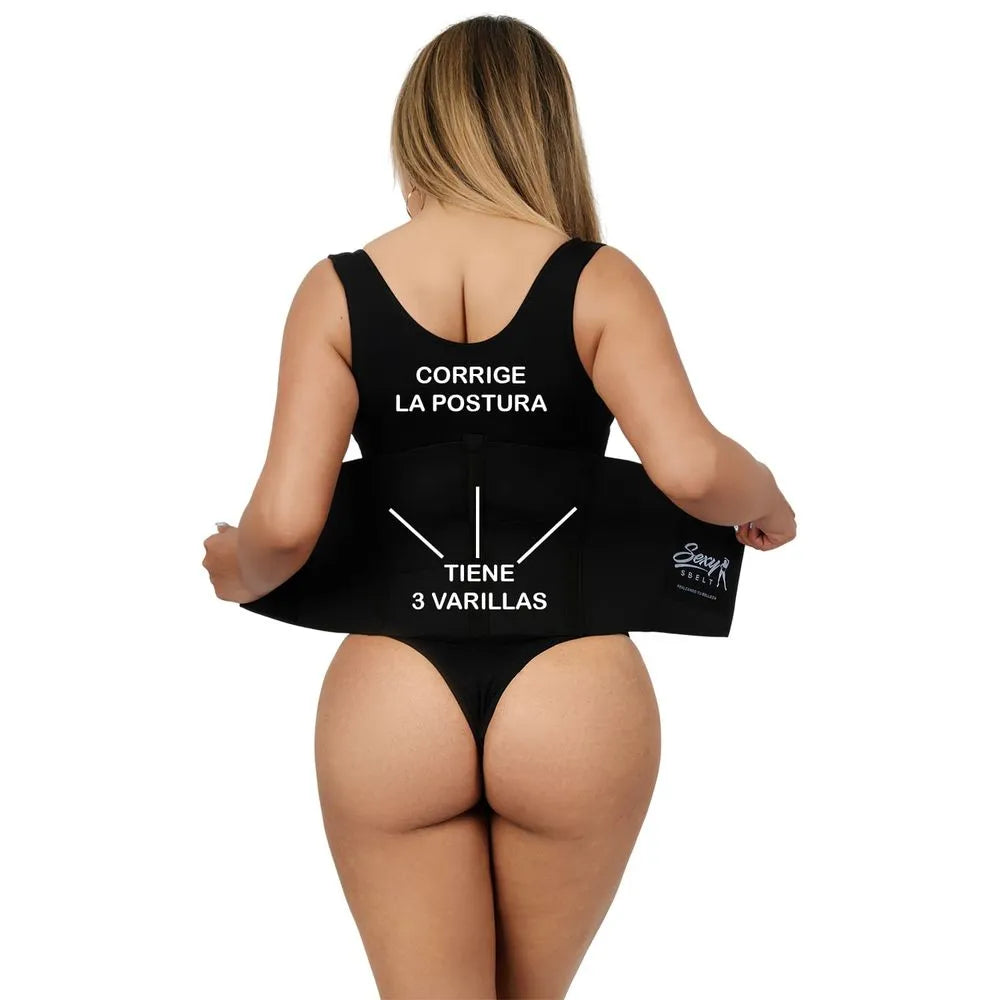 FAJA BODY RELOJ DE ARENA BEIGE